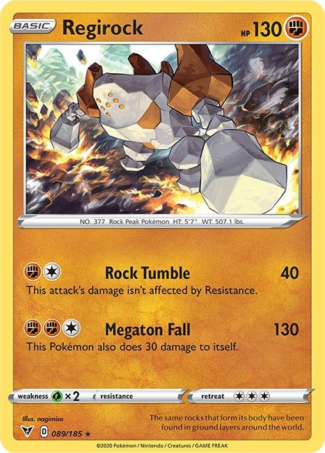 Regirock (089/185) [SWSH04]
