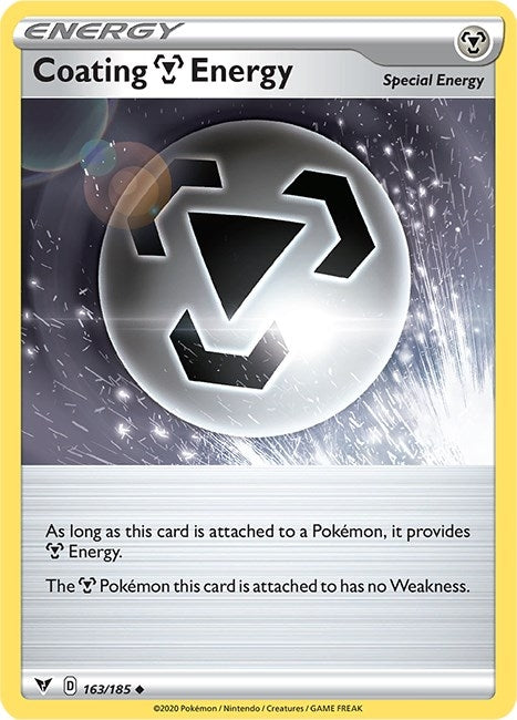Coating Metal Energy (163/185) (SWSH04: Vivid Voltage)