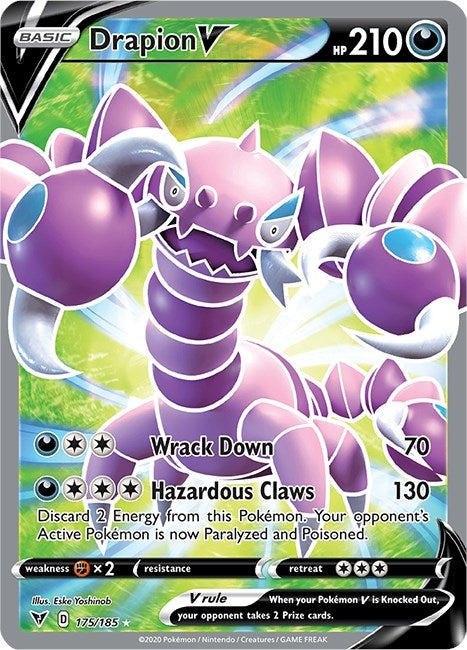 Drapion V Full Art (175/185) [SWSH04]