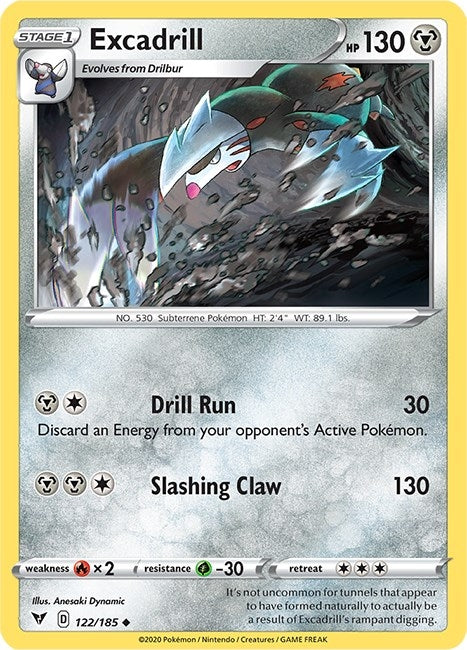 Excadrill (122/185) [SWSH04]