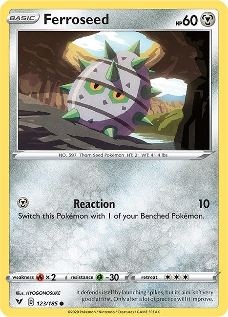 Ferroseed (123/185) [SWSH04]