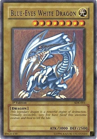 Blue-Eyes White Dragon [SDK-001] Ultra Rare