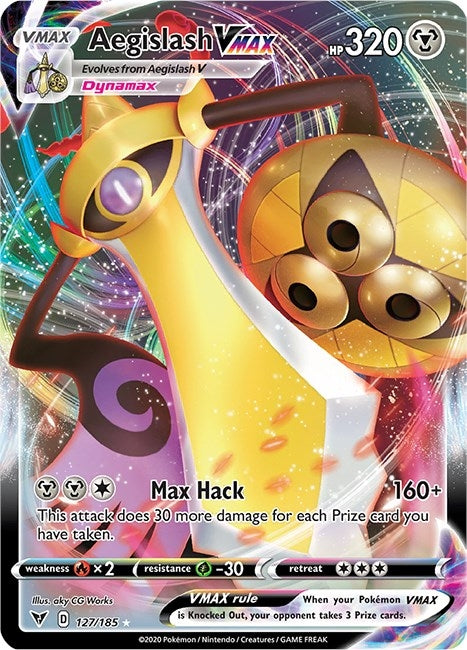 Aegislash VMAX (127/185) [SWSH04]