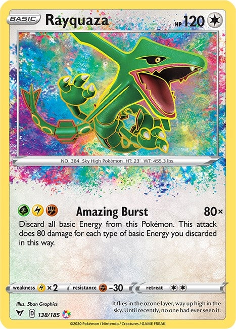 Rayquaza (138/185) [SWSH04]
