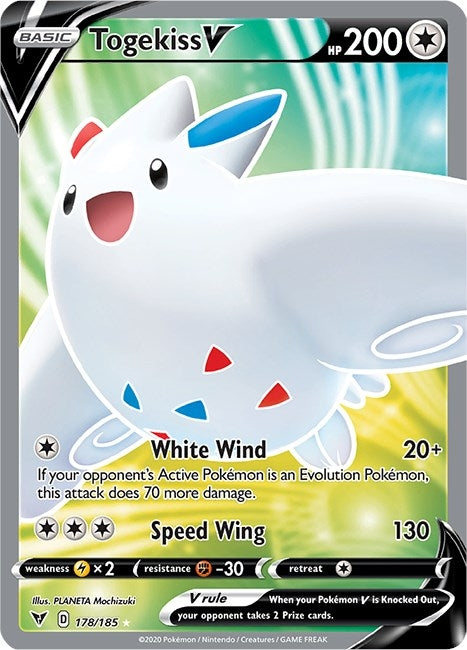 Togekiss V Full Art (178/185) [SWSH04]