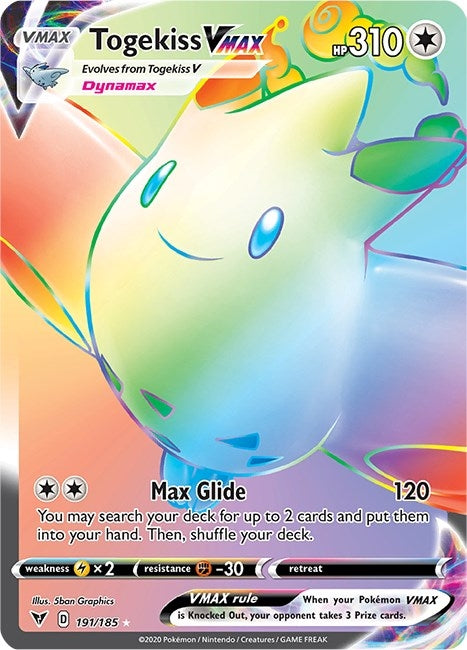 Togekiss VMAX Secret (191/185) [SWSH04]