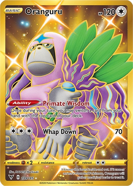 Oranguru Secret (199/185) [SWSH04]