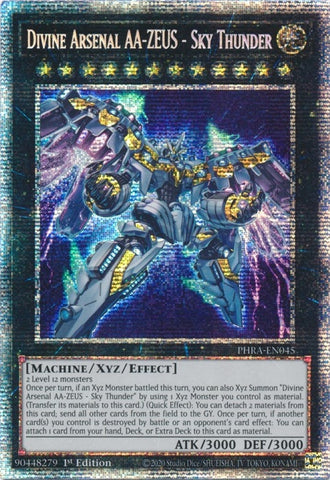 Divine Arsenal AA ZEUS Sky Thunder Starlight Rare (PHRA-EN045) [PHRA]