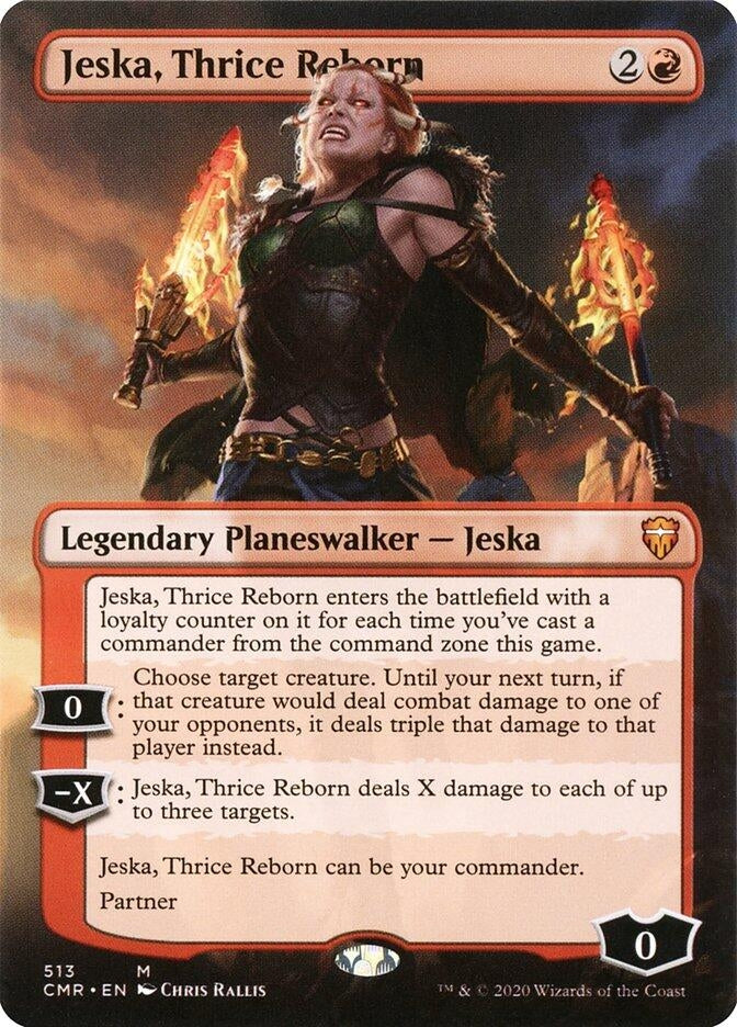 Jeska Thrice Reborn Borderless (513) [CMR]