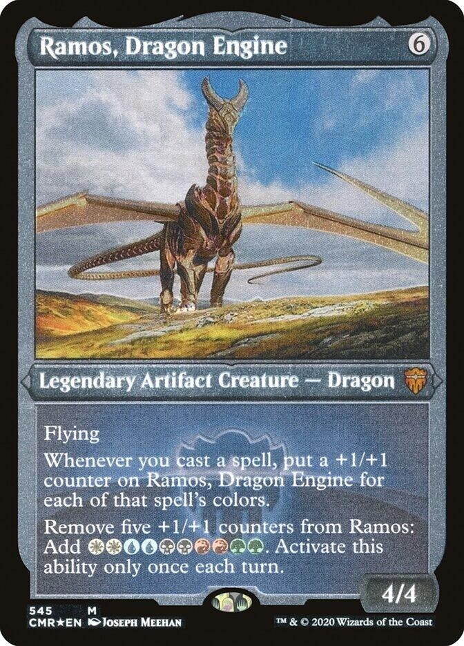 Ramos Dragon Engine Foil Etched (545) [CMR]