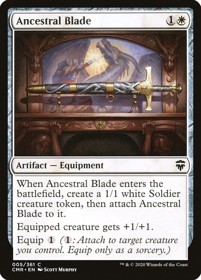 Ancestral Blade (5) [CMR]