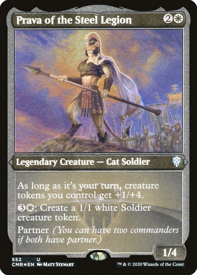 Prava of the Steel Legion Foil Etched (552) [CMR]