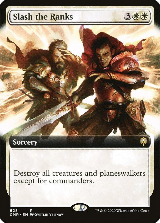 Slash the Ranks Extended Art (625) [CMR]