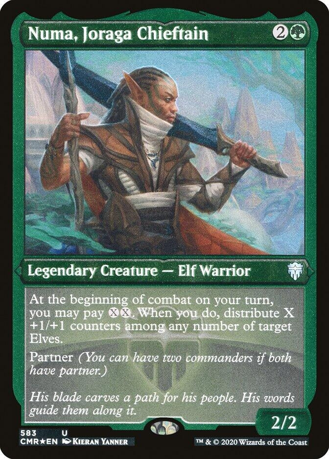 Numa Joraga Chieftain Foil Etched (583) [CMR]