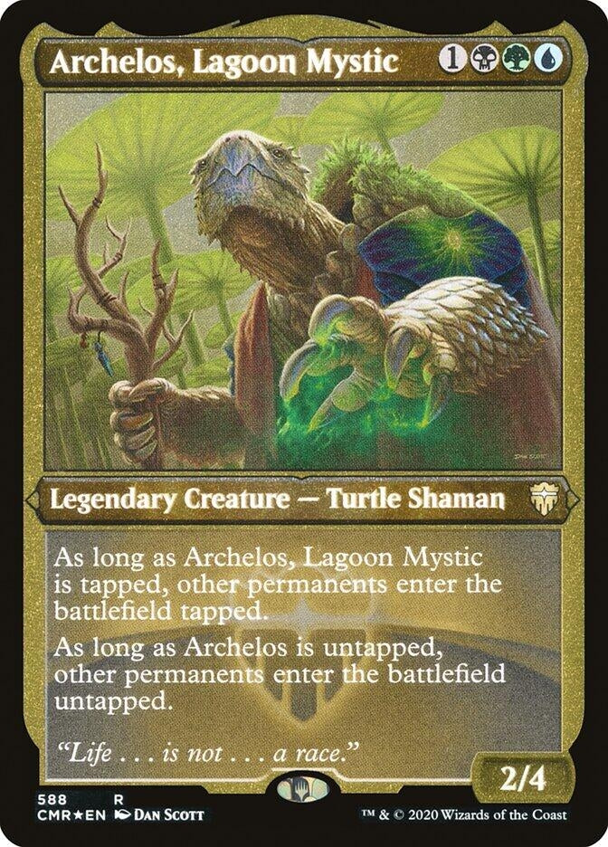 Archelos Lagoon Mystic Foil Etched (588) [CMR]