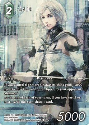 Ashe Full Art (12-037L) [OP12]