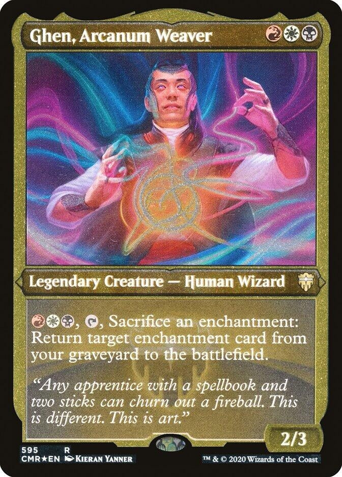 Ghen Arcanum Weaver Foil Etched (595) [CMR]