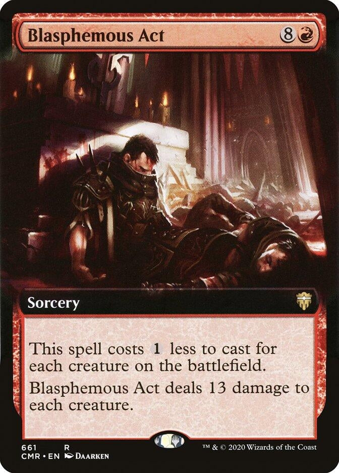 Blasphemous Act Extended Art (661) [CMR]