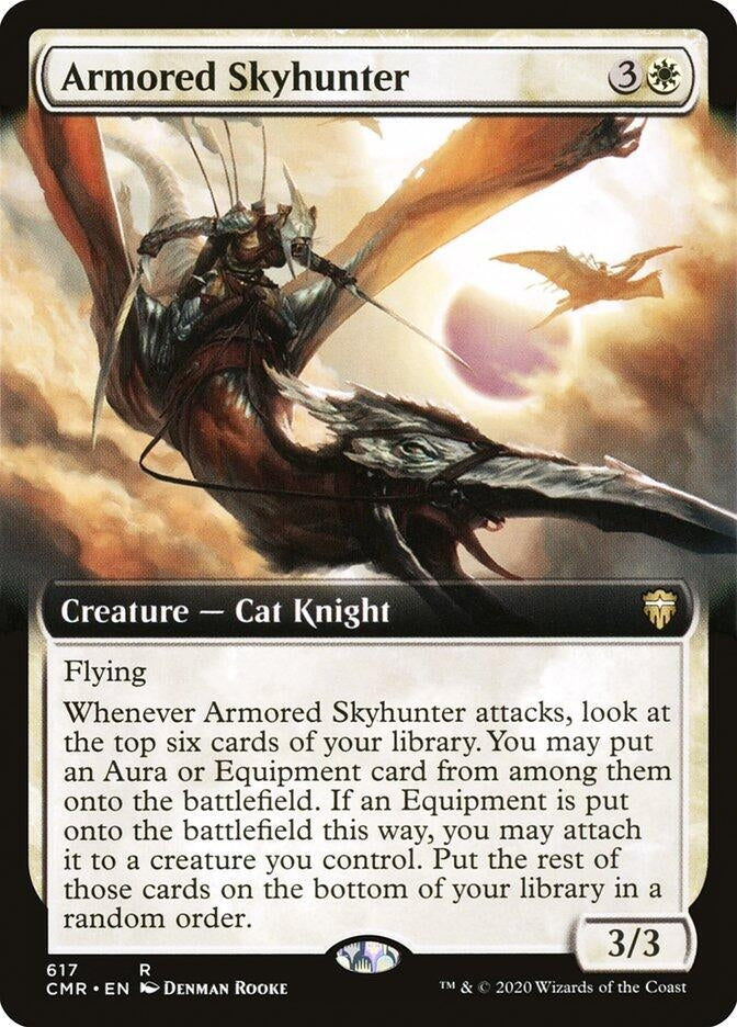 Armored Skyhunter Extended Art (617) [CMR]