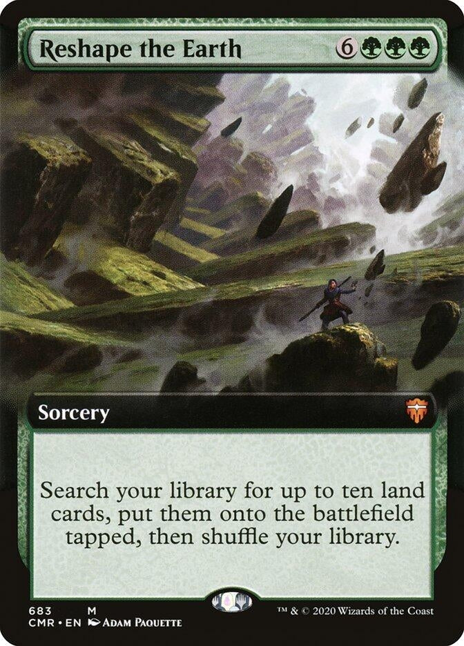 Reshape the Earth Extended Art (683) [CMR]