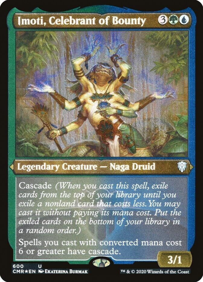 Imoti Celebrant of Bounty Foil Etched (600) [CMR]