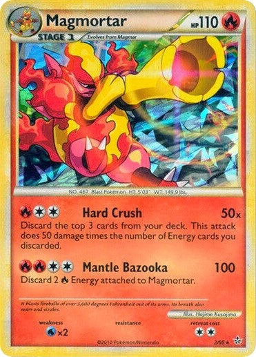 Magmortar 2 95 Cracked Ice Holo (002/095) [MCAP]