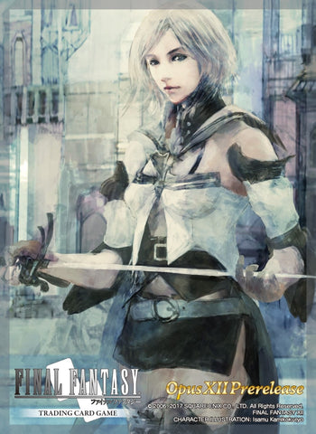 Image for Final Fantasy TCG: Opus XII Prerelease Sleeves - Princess Ashe (60-Pack) - Card Sleeves
