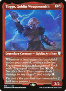 Toggo Goblin Weaponsmith Foil Etched (576) [CMR]