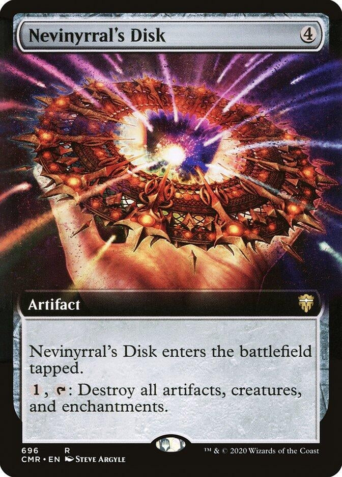 Nevinyrrals Disk Extended Art (696) [CMR]
