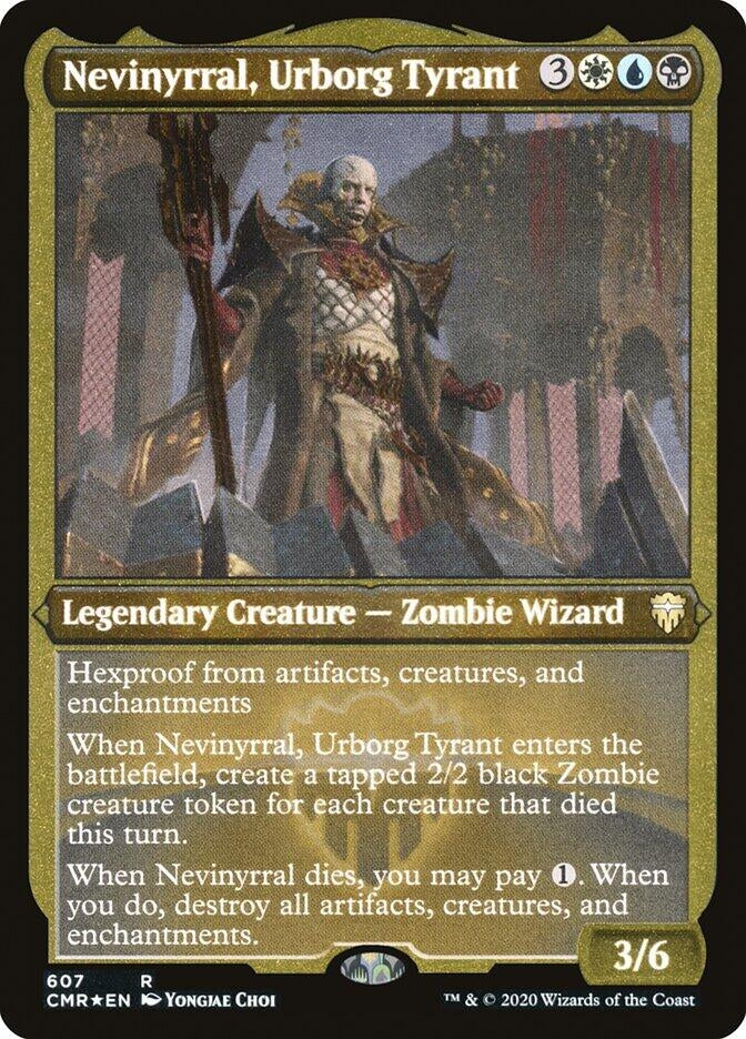 Nevinyrral Urborg Tyrant Foil Etched (607) [CMR]
