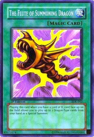 The Flute of Summoning Dragon [SDK-042] Super Rare