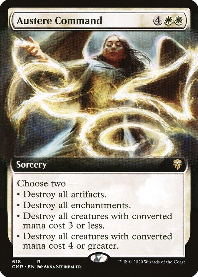 Austere Command Extended Art (618) [CMR]