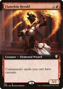 Flamekin Herald Extended Art (665) [CMR]