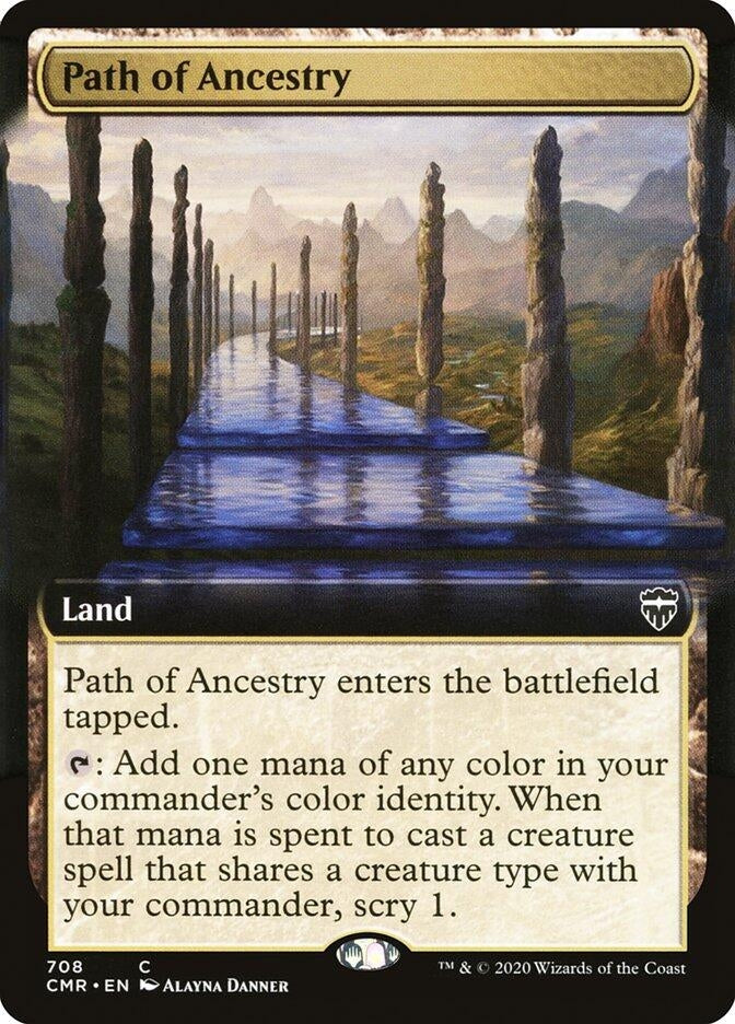 Path of Ancestry Extended Art (708) [CMR]