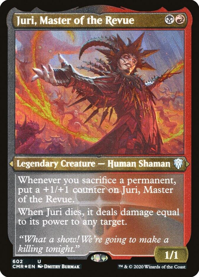 Juri Master of the Revue Foil Etched (602) [CMR]