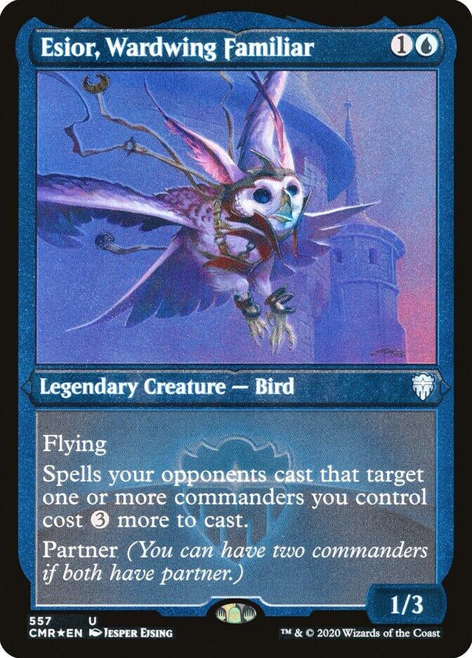 Esior Wardwing Familiar Foil Etched (557) [CMR]
