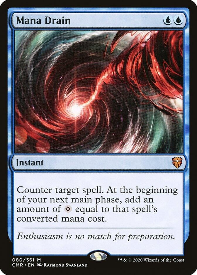 Mana Drain (80) [CMR]
