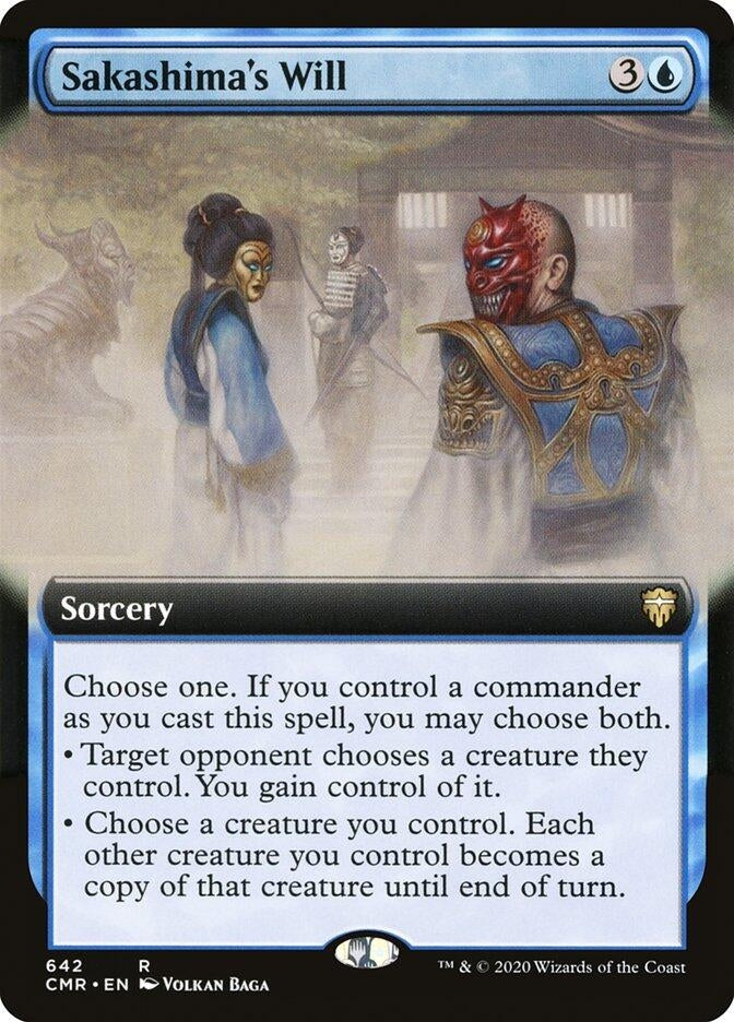 Sakashimas Will Extended Art (642) [CMR]