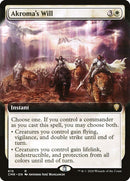 Akromas Will Extended Art (615) [CMR]