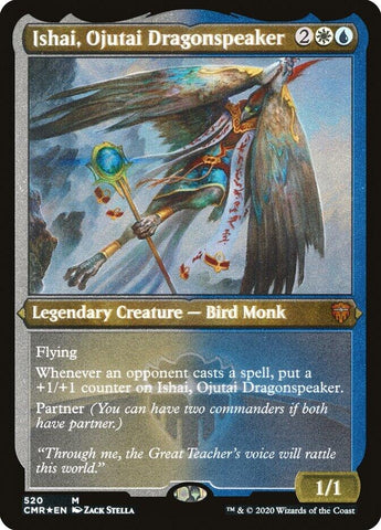 Ishai Ojutai Dragonspeaker Foil Etched (520) [CMR]