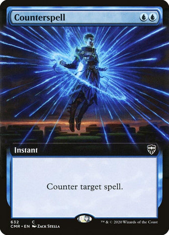 Counterspell Extended Art (632) [CMR]