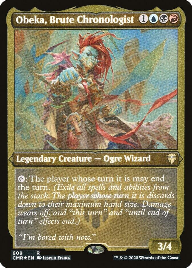 Obeka Brute Chronologist Foil Etched (609) [CMR]