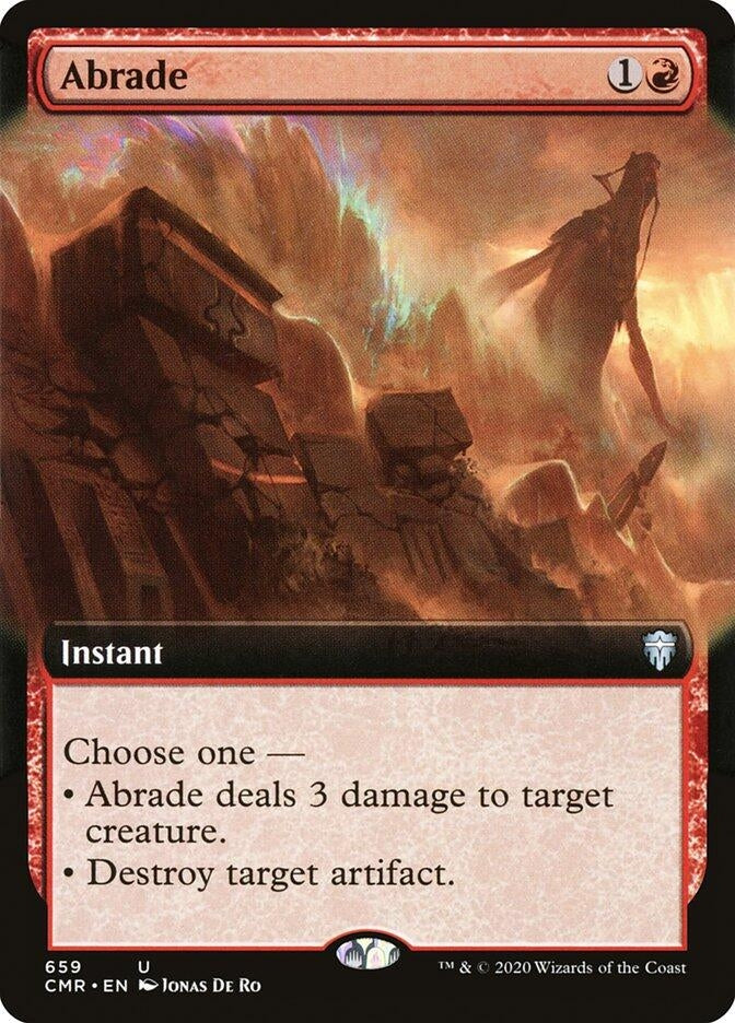 Abrade Extended Art (659) [CMR]