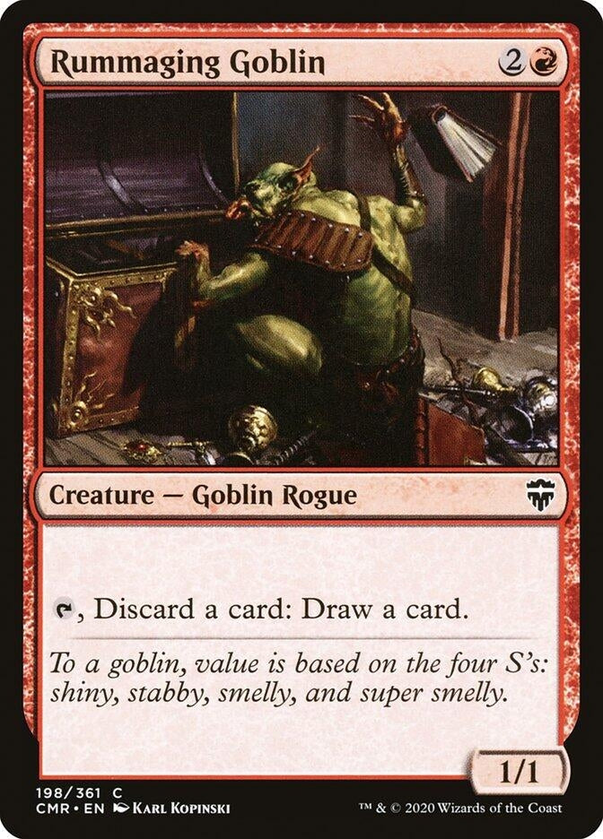 Rummaging Goblin (198) [CMR]