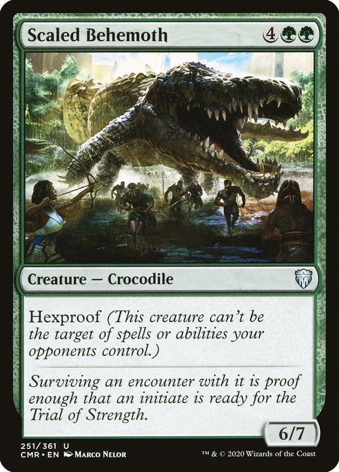 Scaled Behemoth (251) [CMR]