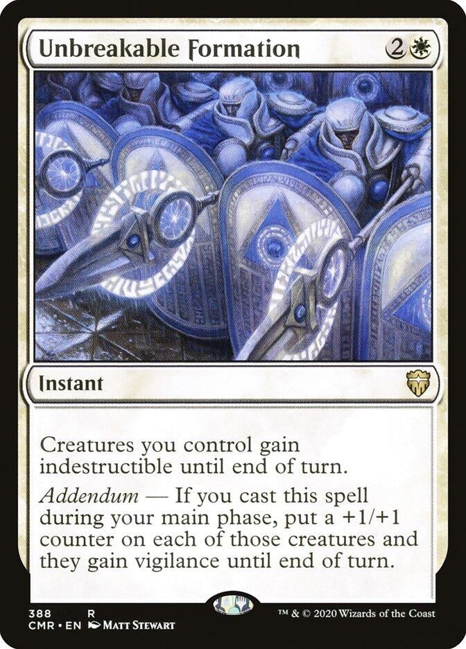 Unbreakable Formation (388) [CMR]