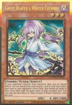 Ghost Reaper and Winter Cherries Alternate Art (MAGO-EN010) [MAGO]