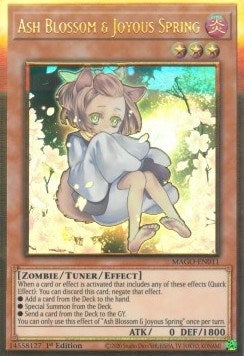 Ash Blossom and Joyous Spring Alternate Art (MAGO-EN011) [MAGO]