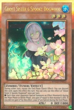 Ghost Sister and Spooky Dogwood Alternate Art (MAGO-EN013) [MAGO]