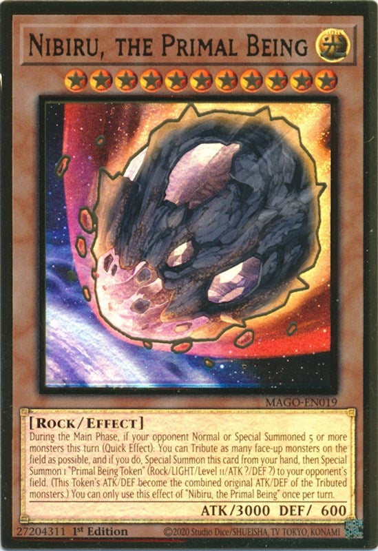 Nibiru the Primal Being (MAGO-EN019) [MAGO]